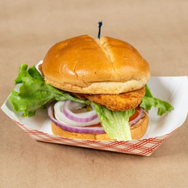 Breaded Chicken Sandwich.